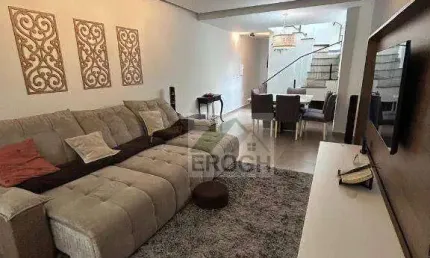Casa com 4 dormitórios à venda, 245 m² por r$ 1.390.000,00 - paraíso - santo andré/sp