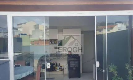 Cobertura com 2 dormitórios à venda, 92 m² por r$ 425.000 - parque das nações - santo andré/sp