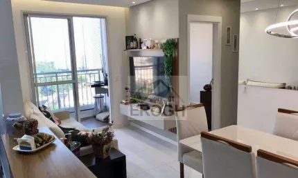 Apartamento com 2 dormitórios à venda, 52 m² por r$ 490.000,00 - rudge ramos - são bernardo do campo/sp