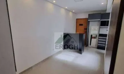 Cobertura com 2 dormitórios à venda, 80 m² por r$ 410.000 - jardim utinga - santo andré/sp