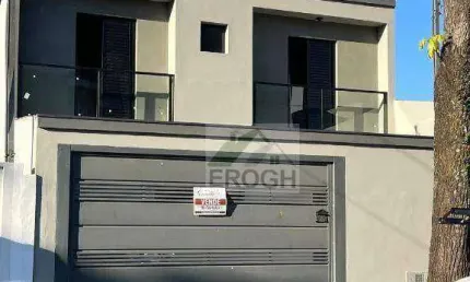Sobrado com 3 dormitórios à venda, 102 m² por r$ 695.000,00 - vila lucinda - santo andré/sp