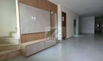 Sobrado com 3 dormitórios à venda, 140 m² por r$ 805.000 - vila camilópolis - santo andré/sp
