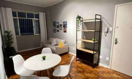 Apartamento com 1 dormitório à venda, 50 m²  - Centro - Niterói/RJ