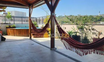 Cobertura Duplex 4 quartos 3 Vagas Linda Vista Indevassável Santa Rosa