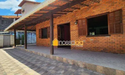 Casa com 3 dormitórios, 200 m² - venda por r$ 480.000 ou aluguel por r$ 3.200,00/mês - rio do ouro - são gonçalo/rj