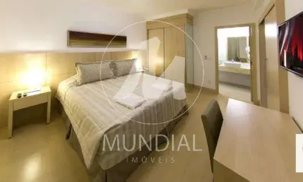 Apartamento (flat) 1 dormitórios/suite, cozinha planejada, portaria 24hs, lazer, salão de festa, elevador, em condomínio fechado