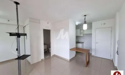 Apartamento (flat) 1 dormitórios, cozinha planejada, portaria 24 horas, elevador, em condomínio fechado