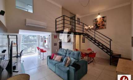 Apartamento (tipo - duplex) 1 dormitórios/suite, cozinha planejada, elevador, em condomínio fechado
