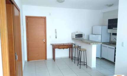 Apartamento (tipo - padrao) 1 dormitórios, cozinha planejada, portaria 24hs, lazer, salão de festa, elevador, em condomínio fechado