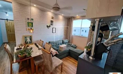 Apartamento (tipo - padrao) 2 dormitórios, portaria 24hs, lazer, espaço gourmet, salão de festa, salão de jogos, em condomínio fechado