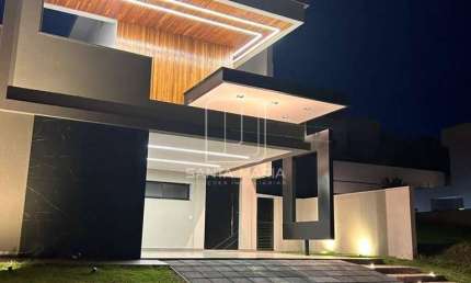 Casa (sobrado em condominio) 4 dormitórios/suite, cozinha planejada, portaria 24hs, lazer, em condomínio fechado