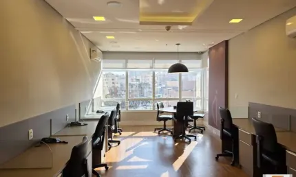 Sala comercial (sala - edificio coml.) , cozinha planejada, portaria 24hs, elevador, em condomínio fechado