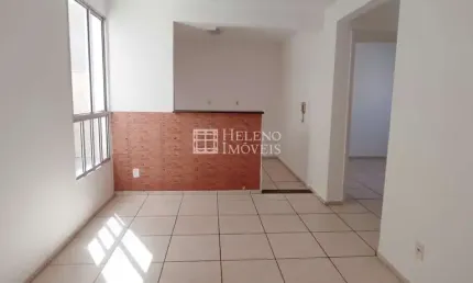 Apartamento com área externa em bairro gávea ii, vespasiano/mg