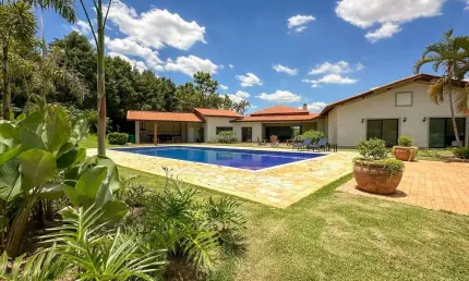 Chácara com 6 dormitórios à venda, 5000 m² por R$ 6.500.000,00 - Recanto das Flores - Indaiatuba/SP