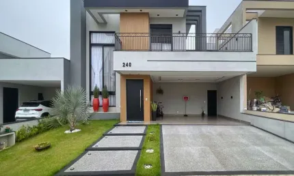 Sobrado com 3 dormitórios à venda, 249 m² por R$ 2.100.000,00 - Residencial Milano - Indaiatuba/SP