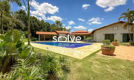 Chácara com 6 dormitórios à venda, 5000 m² por R$ 6.500.000,00 - Recanto das Flores - Indaiatuba/SP