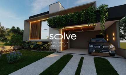 Casa com 3 dormitórios à venda, 212 m² por R$ 2.295.000,00 - Condomínio Villa Sapezal - Indaiatuba/SP