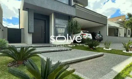 Sobrado com 4 dormitórios, 342 m² - venda por r$ 4.500.000,00 - helvetia park - indaiatuba/sp
