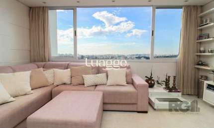 Mobiliado apartamento de  3 dormitórios, transformado em 2 sendo 1 suite, 2 vagas - Menino Deus