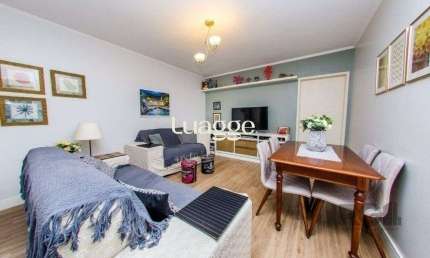 Excelente apartamento de 82m² com 02 dormitórios e 01 vaga de garagem.