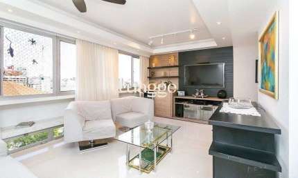 Apartamento para Venda - 110.55m², 3 dormitórios, sendo 2 suites, 1 vaga - Petrópolis