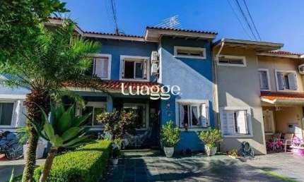 Casa sobrado em condomínio fechado na Vila Nova de 3 dormitórios e 2 vagas
