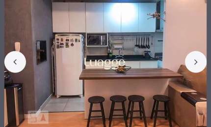 Apartamento 2 dormitórios com 1 suíte semi mobiliado com vaga no bairro Cristal Porto Alegre/RS