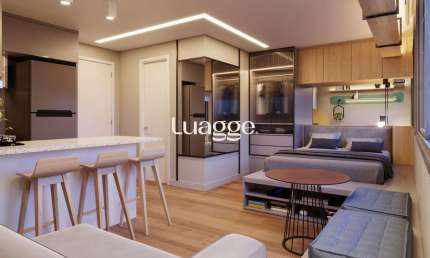 Studio com vaga no empreendimento Mood Central Parque