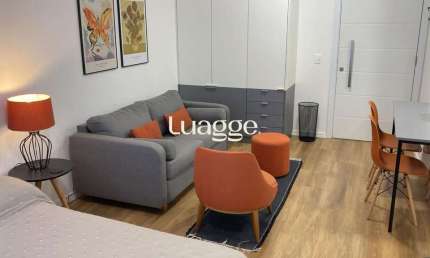Apartamento Garden, 1 quarto,  todo mobiliado, próximo a Redenção bem arejado e iluminado.