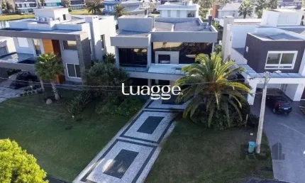 Casa em condomínio fechado com 5 quartos à venda na Rua Rio Jacuí, 1414, Centro, Xangri-Lá