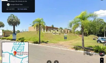 Terreno em condomínio com 385,88m² no Residencial Verdes Campos.