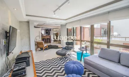 Apartamento garden 3 dormitorios e 2 vagas 180m² de área privativa.