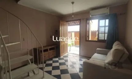 Casa em condomínio, com 57,66m² de área privativa 2 dormitórios transformados em 1 e 1 vaga coberta e escriturada