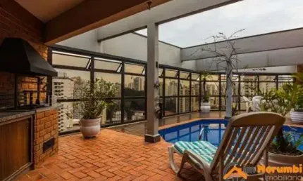 Cobertura com 5 quartos para alugar na Rua Iupeba, 30, Morumbi, São Paulo, 750 m2 por R$ 15.000