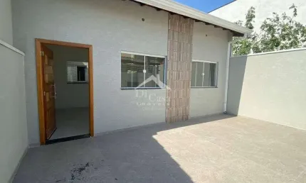 Casa térrea nova no Jardim das Cerejeiras - Atibaia