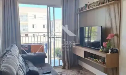 Apartamento com 2 quartos, jardim das cerejeiras - atibaia