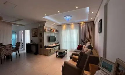 Apartamento com 3 quartos sendo 1 suíte à venda, 130 m² no bairro barreiros - são josé/sc