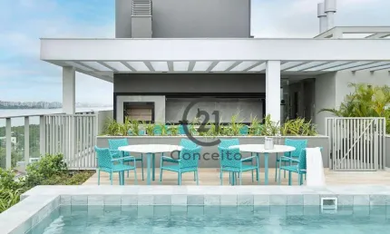 Apartamento com 2 dormitórios à venda, 65 m²- Cacupé - Florianópolis/SC