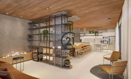 Apartamento com 3 quartos, 3 suítes à venda, com 129 m² no bairro Praia Comprida - SJ/SC