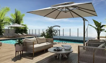 Apartamento Duplex com 2 quartos à venda, 106 m²  no bairro Estreito - Florianópolis/SC