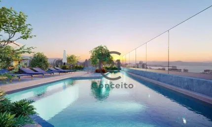 Apartamento com 3 quartos, 3 suítes à venda, com 141 m² no Centro de Florianópolis/SC
