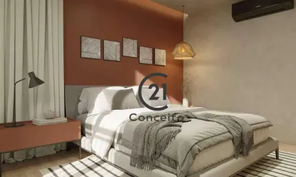 Apartamento com 2 quartos, sendo 1 suíte à venda, 77 m² no bairro Estreito - Florianópolis/SC