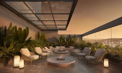 Apartamento com 1 quarto, com espaço home office à venda, 51 m² no bairro campinas - são josé/sc