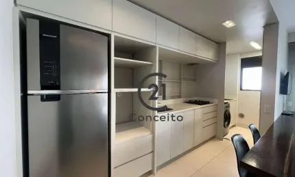 Studio com 1 dormitório MOBILIADO à venda, 53 m² no Centro de Florianópolis/SC