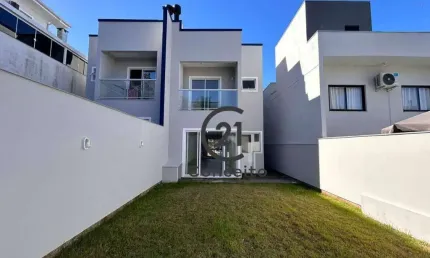 Casa com 3 dormitórios para alugar, 92 m² por R$ 4.157,50/mês - Loteamento Portal da Colina - São José/SC