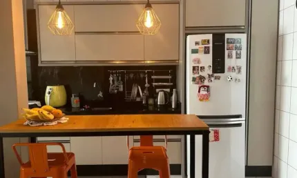 Apartamento com 2 dormitórios, sendo 1 suíte à venda, com 76 m² por r$ 740.000 - campinas - são josé/sc