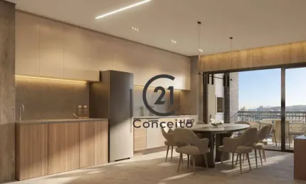Apartamento com 1 dormitório, sendo 1 suíte à venda, 68 m² no bairro Campinas - São José/SC
