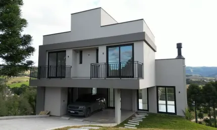 Casa de alto padrão no condomínio costa da serra – rancho queimado/sc