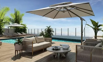 Apartamento duplex com 2 quartos à venda, 106 m²  no bairro estreito - florianópolis/sc