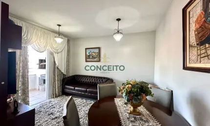 Apartamento à venda  semi mobiliado no bairro roçado com 2 quartos sendo 1 suíte  – são josé/sc